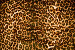 Microfaser Tierimitat - Leopard