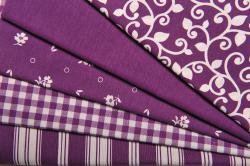 Bastel-Patchwork-Paket - Lila