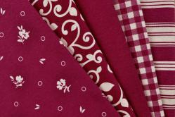 Bastel-Patchwork-Paket - Brombeer