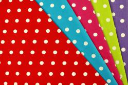 Bastel-Patchwork-Paket - Punkte - Bunt