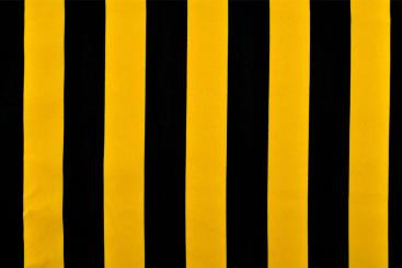 Bienen-Stoff Block-Streifen - Schwarz/Gelb 