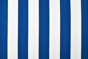 Universalstoff - Streifen breit - Blau/Weiß 