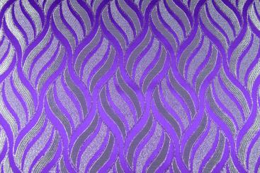 Königlicher Brokat Venezia - Lila 
