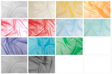 Organza - permanent schwer entflammbar - 300 cm 