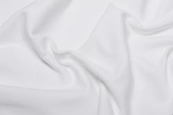 Strickbündchen - glatt - Weiß 