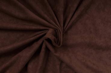 Wildlederimitat - Braun 