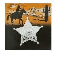 Sheriff-Stern - Silber 