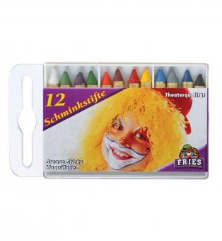 12 Schminkstifte 