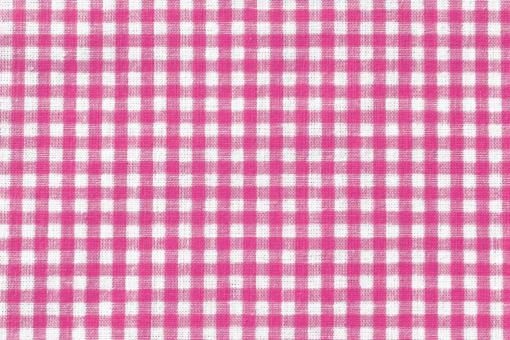 Vichy-Karo Allgäu 4 mm - reine Baumwolle Pink