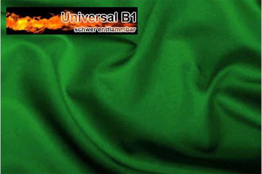 Universal Stoff B1 - 280 cm - schwer entflammbar Grün