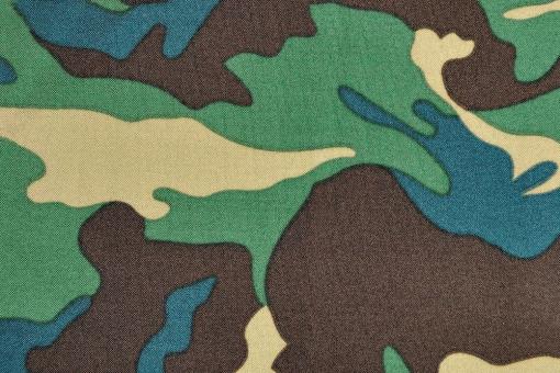 Universalstoff leicht - Camouflage Tarngrün