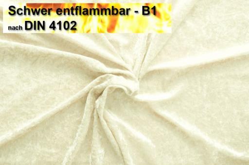 Pannesamt B1 - schwer entflammbar Creme