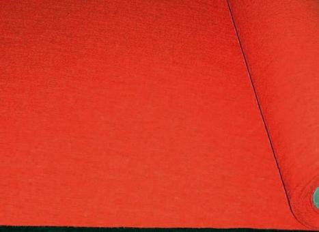 Filz für Teufelkostüme 180 cm breit - 1,5 mm stark - Rot 