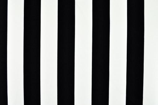 Universalstoff - Streifen breit - Schwarz/Weiß 