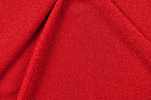 Prinzessinnen Lurex Stretch - Rot 