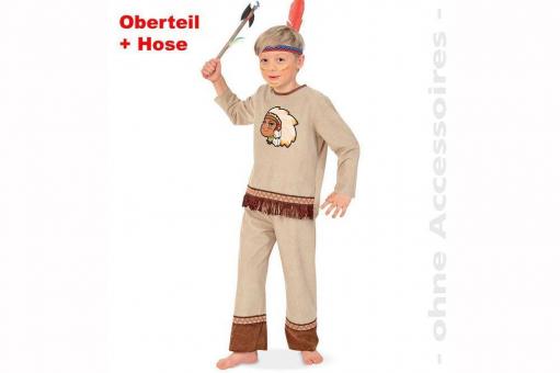 Indianer Anoki - Oberteil und Hose 104