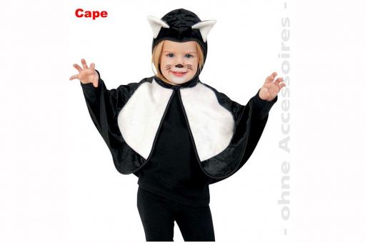 Cape Katze mit Kapuze 