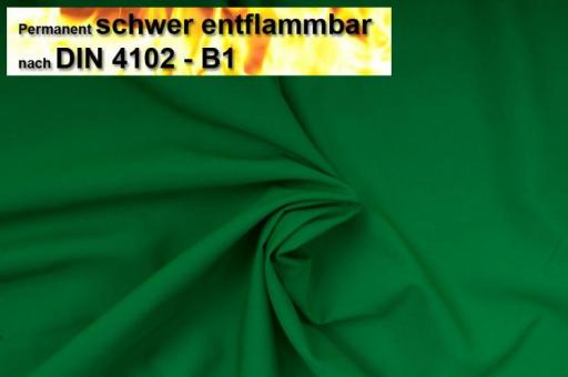 Trevira CS Fahnentuch Grün