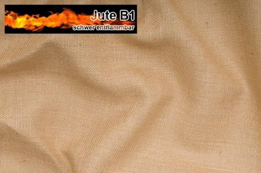 Jute B1 - DIN 4102 - 130 cm breit 