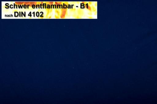 Molton B1 300 cm Nachtblau
