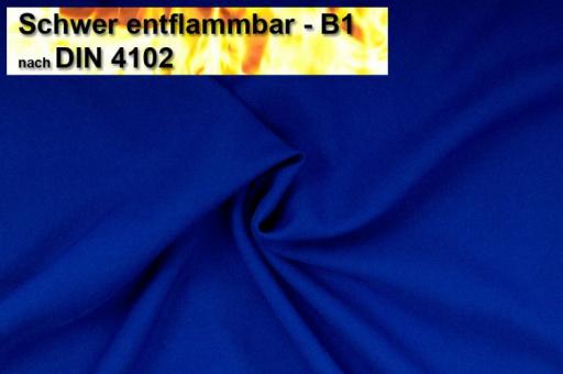 Allzweck-Stoff B1 flammhemmend Royal