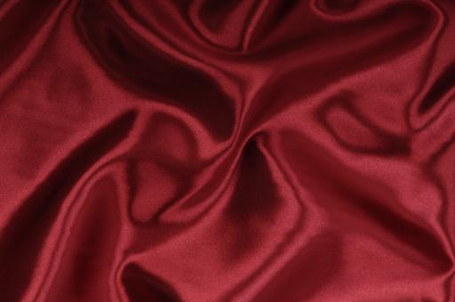 Satin - schwer entflammbar Bordeaux