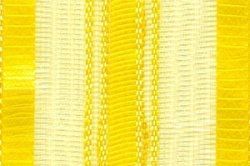 Ziehschleifenband 40 mm - 25 m Rolle Gelb