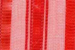 Ziehschleifenband 40 mm - 25 m Rolle Rot