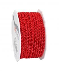 Kordel 5 mm - 10 m Rolle Rot