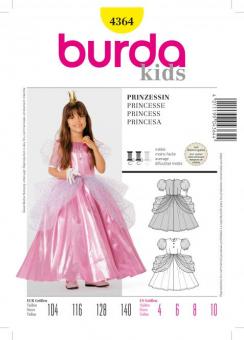 burda Schnittmuster 4364 - Prinzessin 