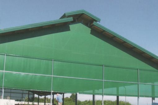 PVC Wind- und Sonnenschutznetz - Grün 