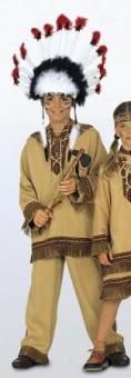 burda Schnittmuster 5812 - Kinder Indianerpäarchen 