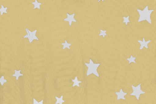 Organza Sternchen - Gold 