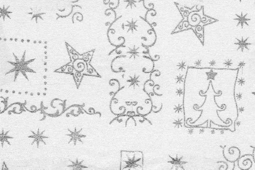 Organza Christmas-Time - Weiß 