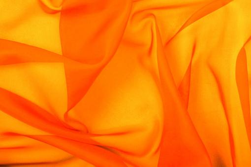 Voile - permanent schwer entflammbar - 300 cm Orange